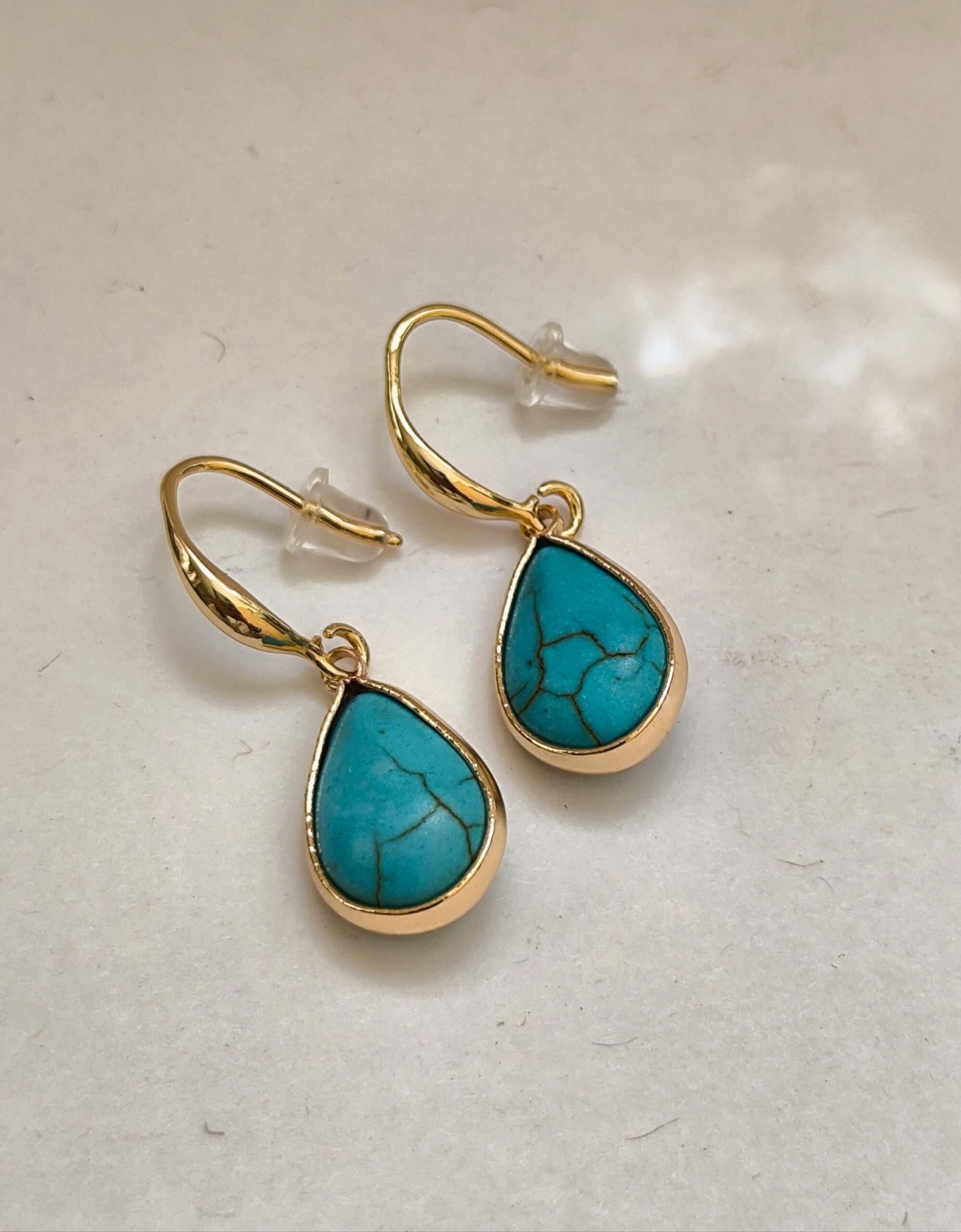 Aretes piedra Turquesa