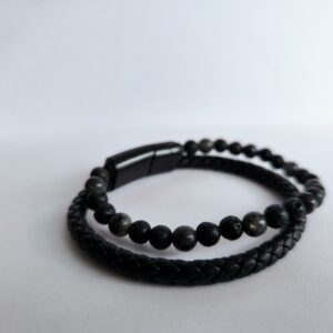 Pulsera Roca de Lava